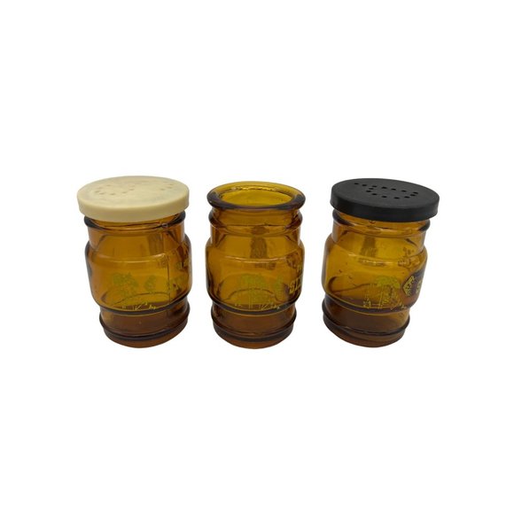 Vintage Six Flags Salt & Pepper Shaker Toothpick Holder and Picnic Table Stand - Picture 4 of 9